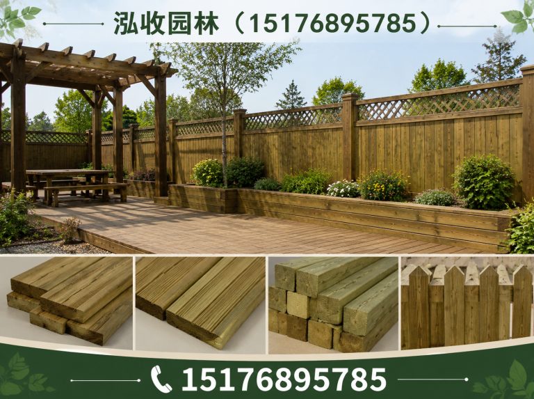 漯河塑木地板展示图