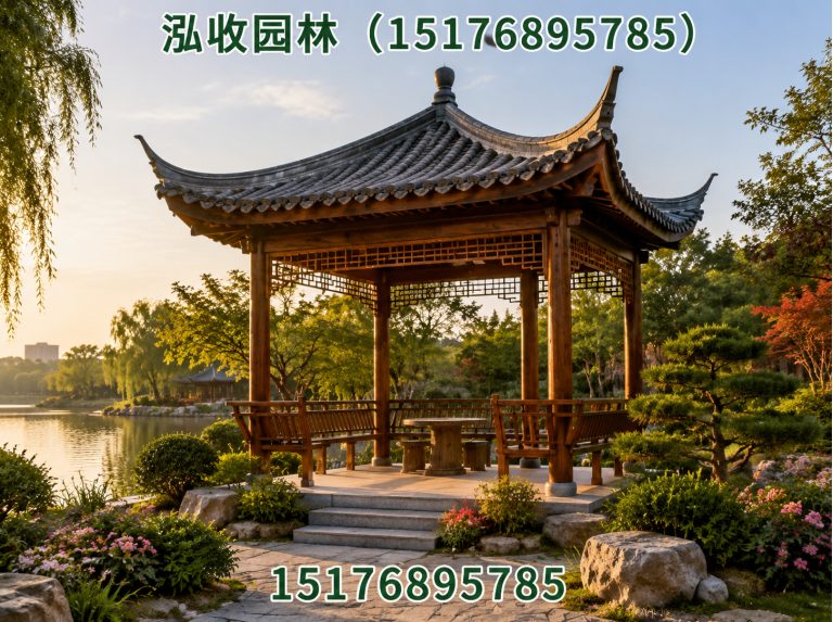 漯河防腐木展示图